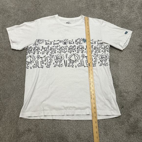 Uniqlo SPRZ NY x Keith Haring Men's Size Large Blue Heart - Picture 6 of 6
